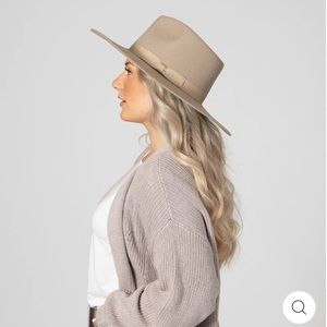 San Diego Hat Co. “The Julian” wide brim fedora - One Size measuring 22 1/2”